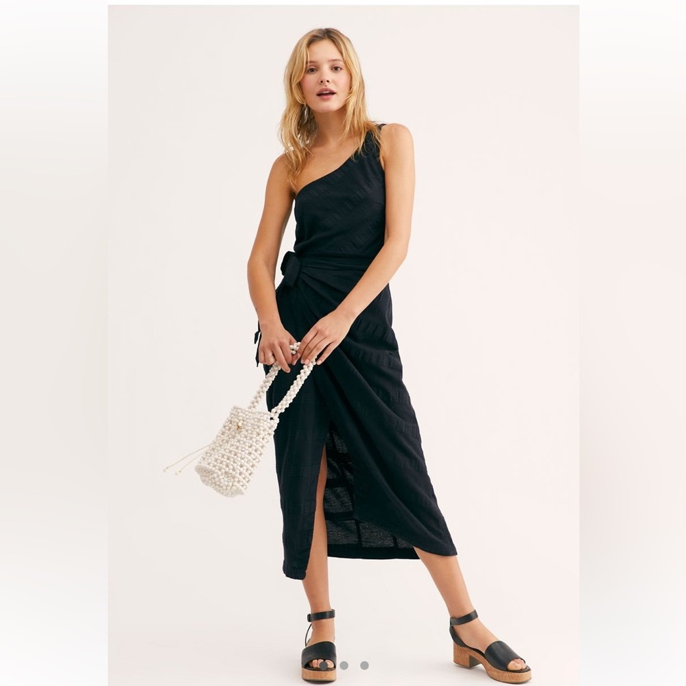 FREE PEOPLE At leisure MIDI dress